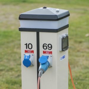 Energy bollards outdoor