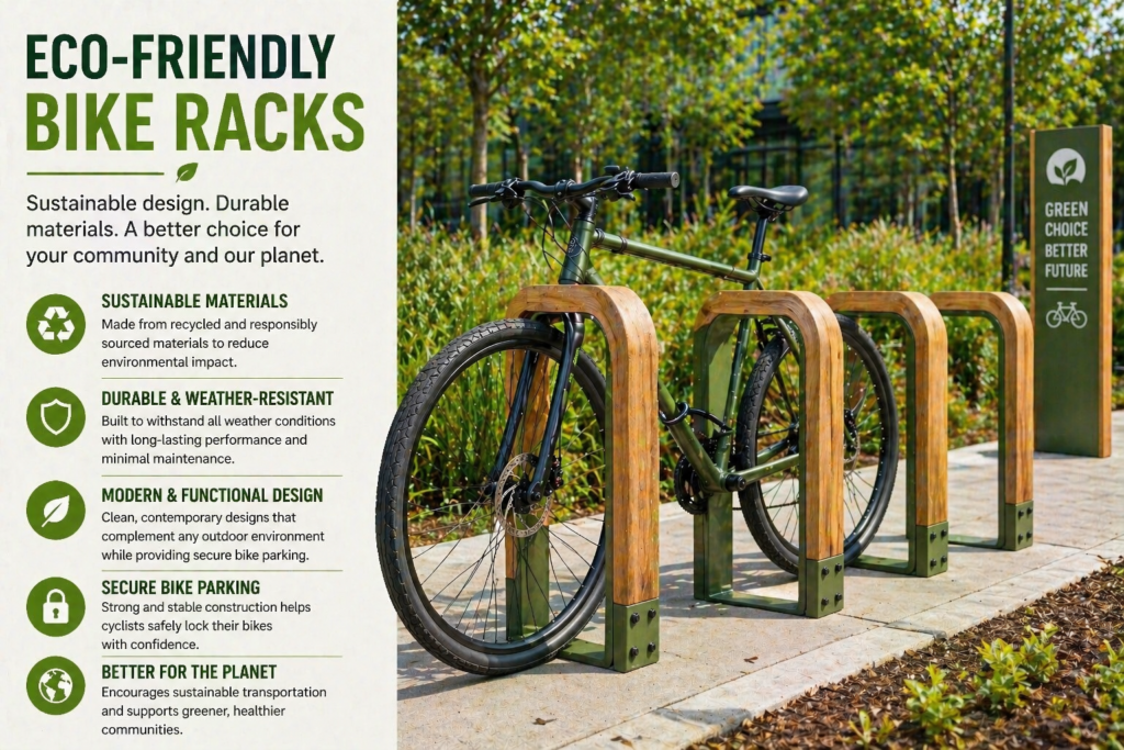 eco-friendly bike racks