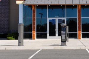 Outdoor electrical bollard