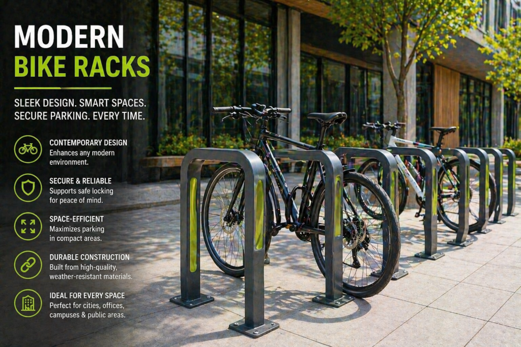 Modern Bike Racks