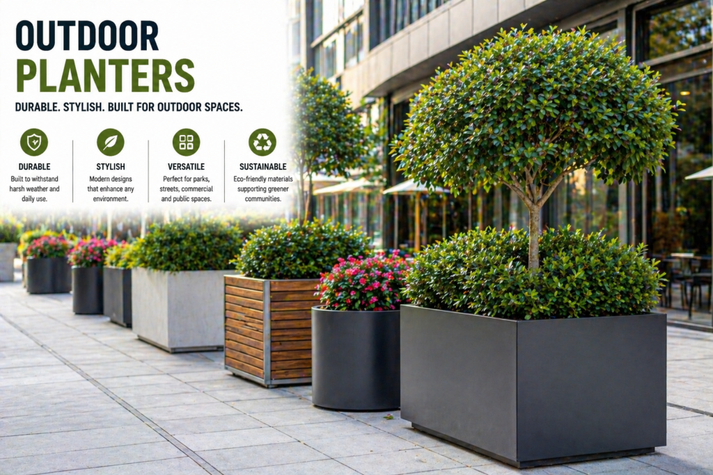 outdoor planters