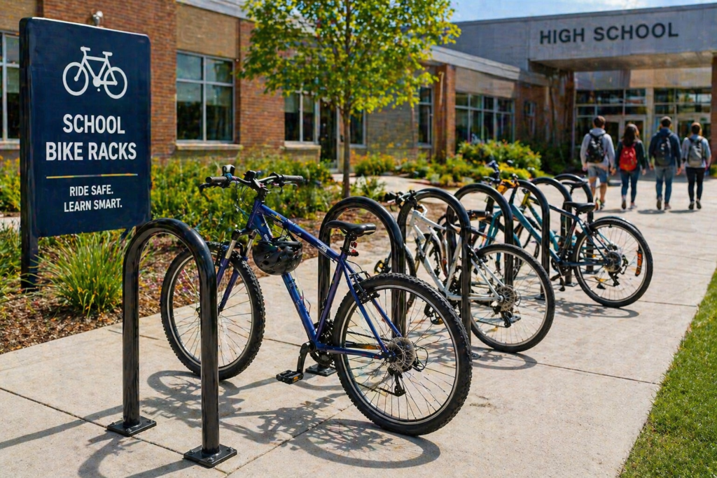 school bike racks