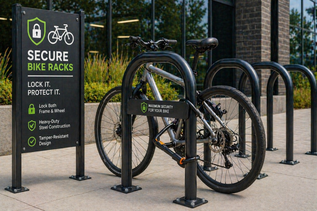 secure bike racks