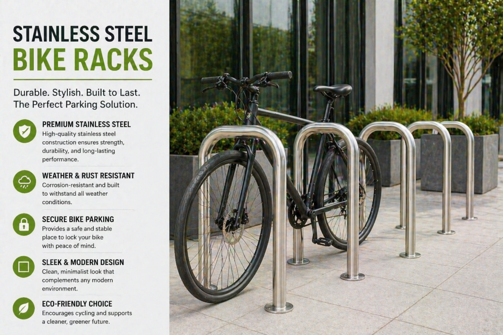 stainless steel bike racks