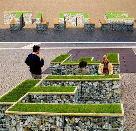 Sustainable Public Benches