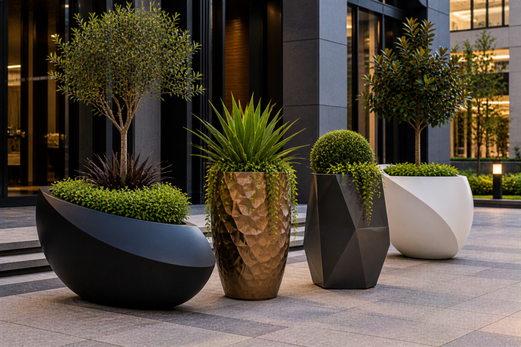 designer planters
