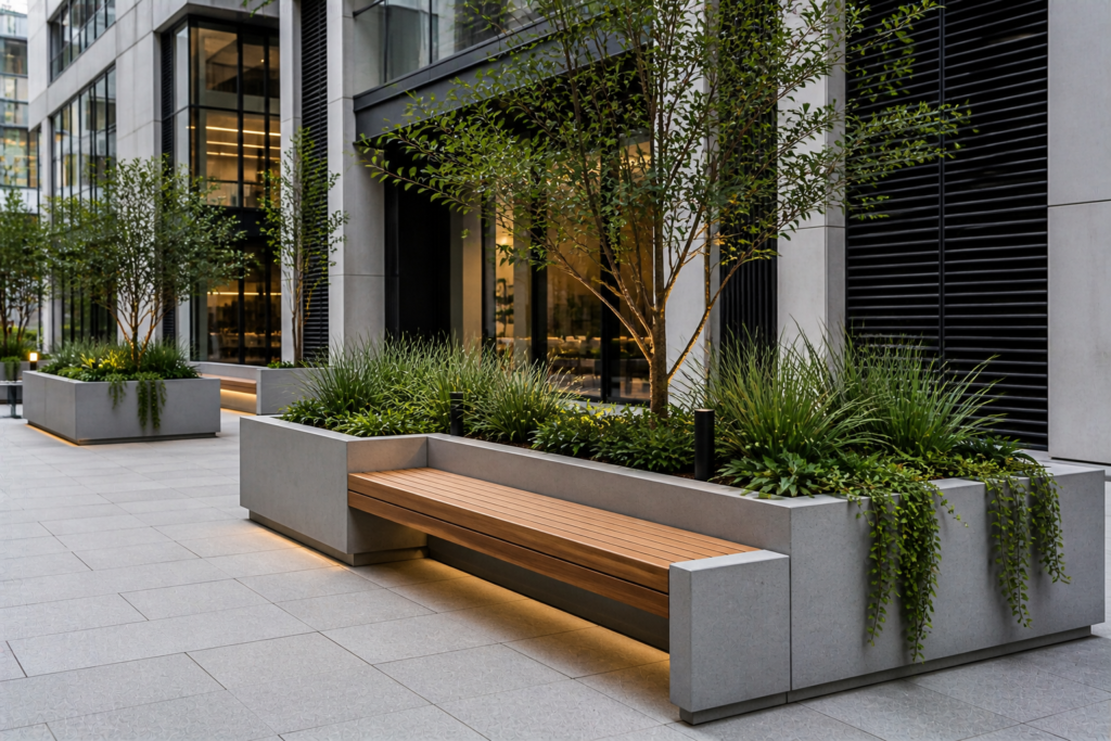 architectural planters
