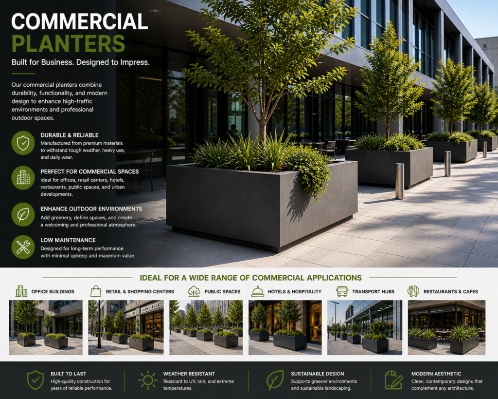 commercial planters