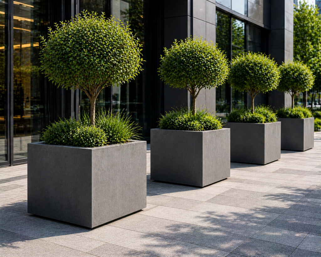 cube planters