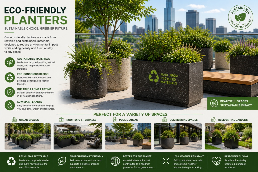 eco-friendly planters